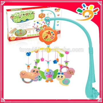 Electric plastic baby mobile bell toys 80 songs music baby hanging toys bed bell